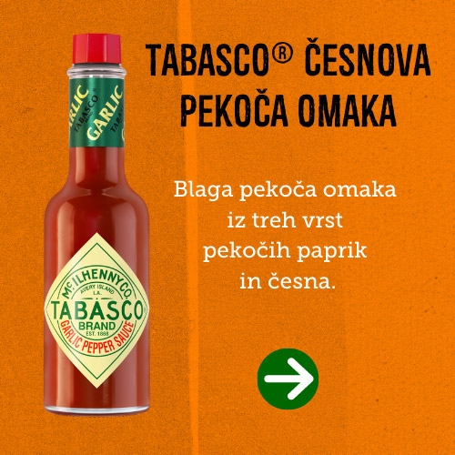 TABASCO ČESNOVA PEKOČA OMAKA